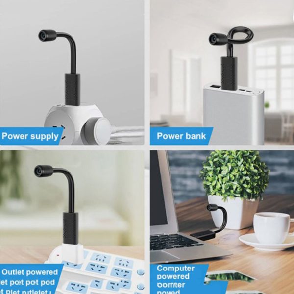 4K Security Camera, Wireless Camera With Infrared Night Vision, No-advertisement App, USB Plug-and-play,